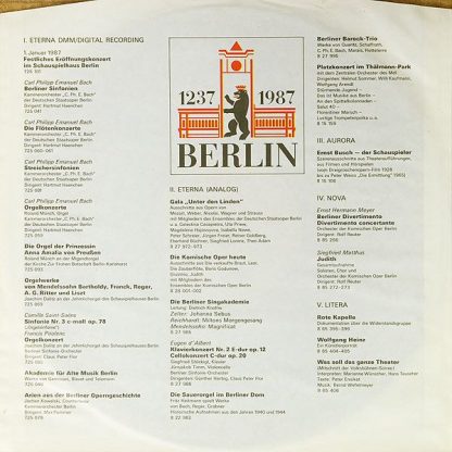 Eterna 725 101/102 - 750 Jahre Berlin • Festliches Eröffnungskon - Image 9