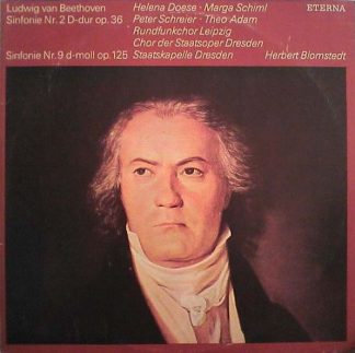 Eterna 8 27 524 - Sinfonie Nr. 2 D-dur Op. 36 & Sinfonie Nr. 9 D