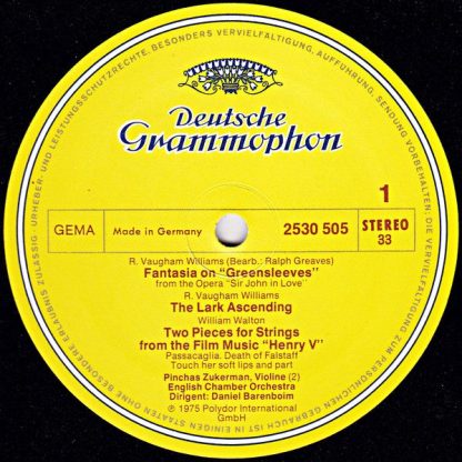 Deutsche Grammophon 2530 505 - Greensleeves - Image 3