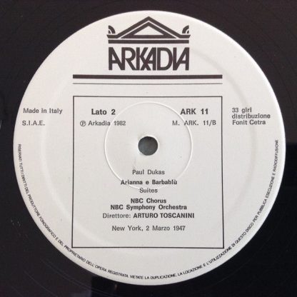 Arkadia ARK 11 - Arturo Toscanini Inediti Volume II - Image 7