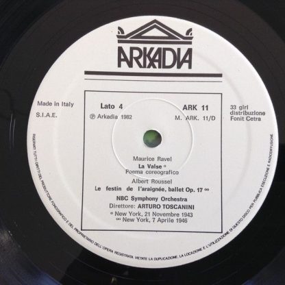 Arkadia ARK 11 - Arturo Toscanini Inediti Volume II - Image 9