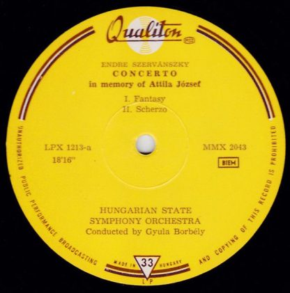Qualiton LPX 1213 - Concerto - Image 3