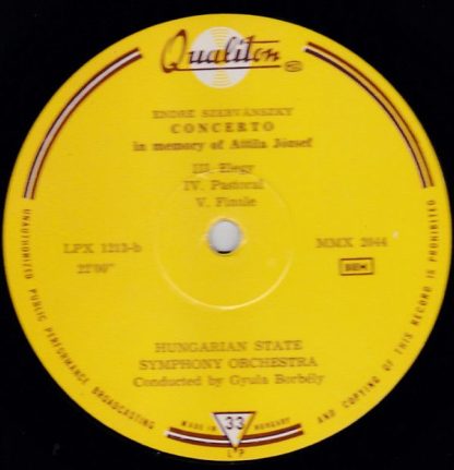Qualiton LPX 1213 - Concerto - Image 4