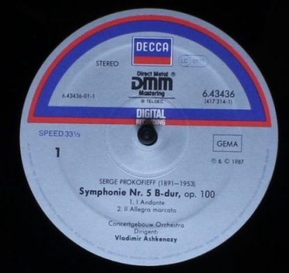 DECCA 417 314-1 - Symphony No. 5 - Пятая Симфония Соч. 100; Drea - Image 3