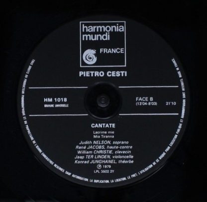 Harmonia Mundi HM 1018 - Cantate - Image 6