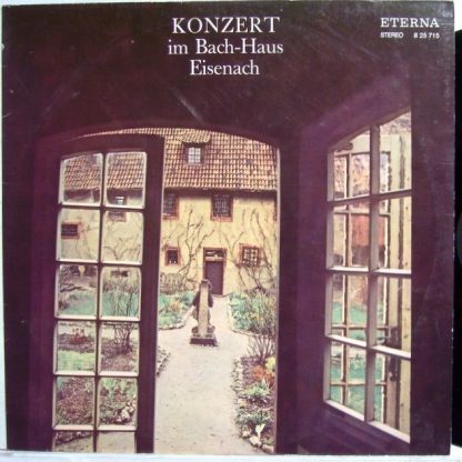 Eterna 8 25 715 - Konzert Im Bach-Haus Eisenach
