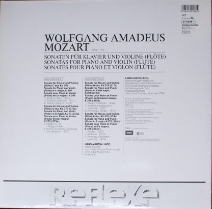 EMI 067 27 0548 1 - Sonatas for Piaano and Violin (Flute) - Image 2