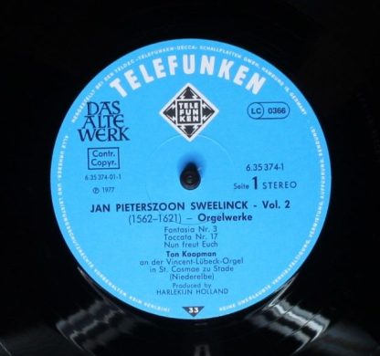Telefunken 6.35374 GK - Volume 2 - Orgelwerke - Organ Works - Oe - Image 5