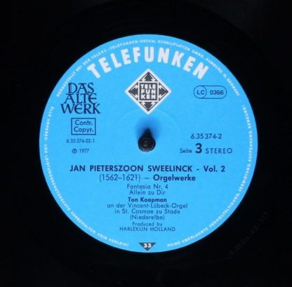 Telefunken 6.35374 GK - Volume 2 - Orgelwerke - Organ Works - Oe - Image 7