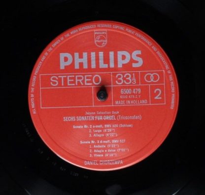Philips 6700 059 - Sämtliche Triosonaten - Image 6