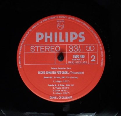 Philips 6700 059 - Sämtliche Triosonaten - Image 8