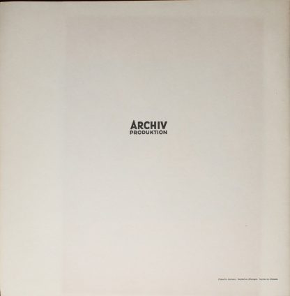Archiv Produktion 14057 / 58 APM - L'Orfeo - Favola In Musica - Image 4