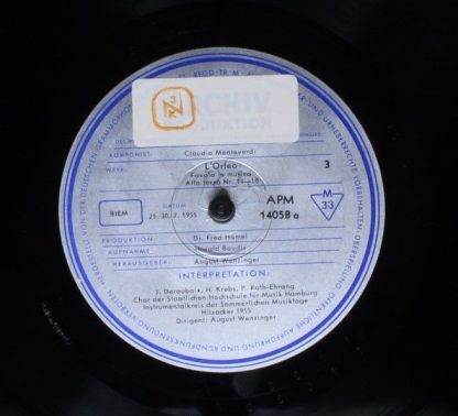 Archiv Produktion 14057 / 58 APM - L'Orfeo - Favola In Musica - Image 7