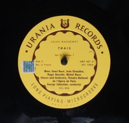 Urania Records (3) URLP 227 - Thaïs - Image 6