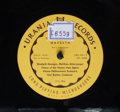 Urania Records (3) URLP 220 - Macbeth - Image 6