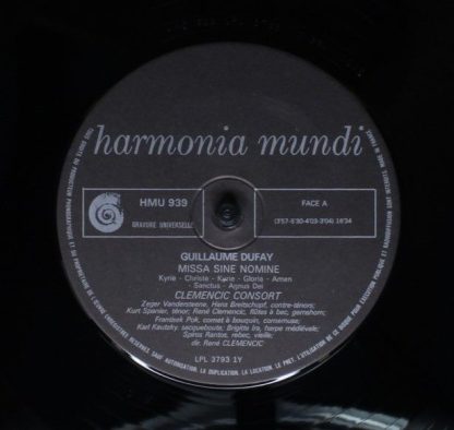 Harmonia Mundi HMU 939 - Missa Sine Nomine - Livre De Danses - Image 5
