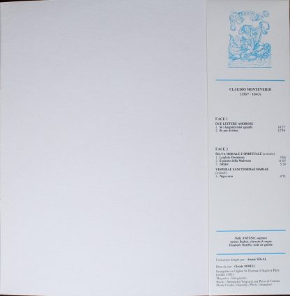 ARION ARN 38633 - Due Lettere Amorose / Laudate Dominum / Il Pia - Image 3
