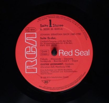 Seon RL 30391 - 2 Suiten Für Cembalo, BWV 1010/BWV 995, Chromati - Image 5