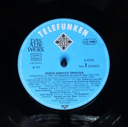 Telefunken 6.42156 - Musica Barroca Española - Image 5