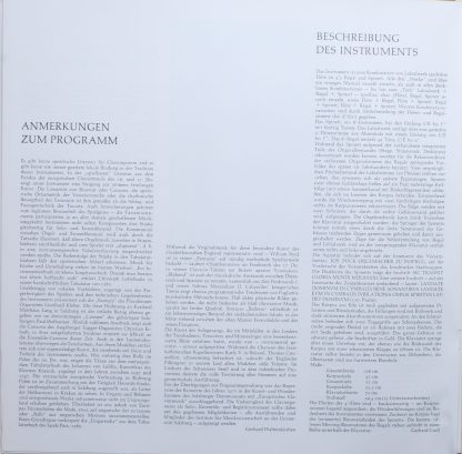 Deutsche Harmonia Mundi 1C 065-99818 - Claviorganum (Musik In De - Image 3
