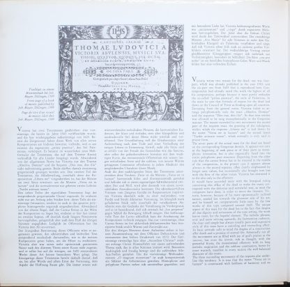Telefunken 6.41273 - Officium Defunctorum Motetten - Image 3
