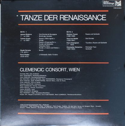 FSM FSM 53304 - Tänze Der Renaissance - Image 2