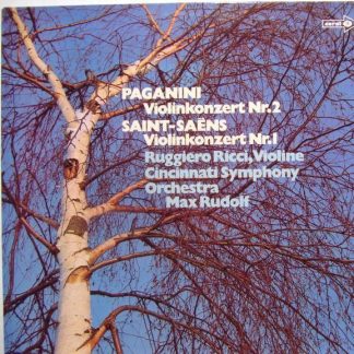 Coral COCS 1033 - Paganini: Violinkonzert Nr. 2 H-moll, Saint-Sa