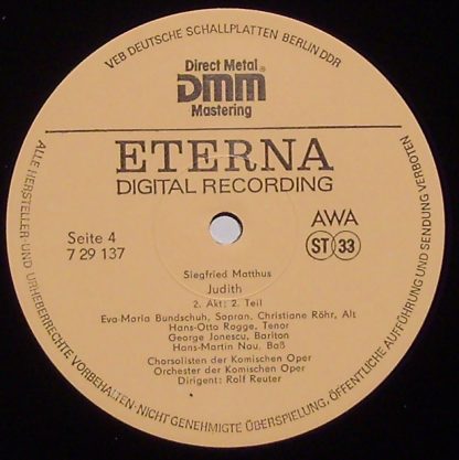 Eterna 7 25 136-137 - Judith (Komische Oper) - Image 3