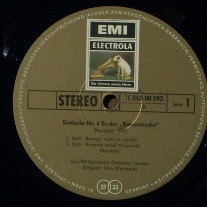 EMI Electrola 62 329 - Sinfonie Nr. 4 Es-Dur "Romantische" - Image 3