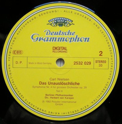 Deutsche Grammophon 2532 029 - Symphonie No. 4 »The Inextinguish - Image 4