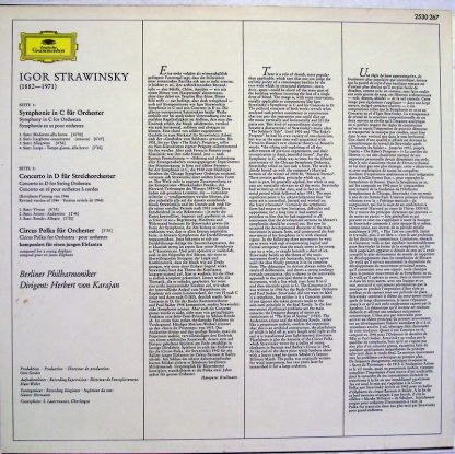 Deutsche Grammophon 2530 267 - Symphony In C - Concerto In D - C - Image 2