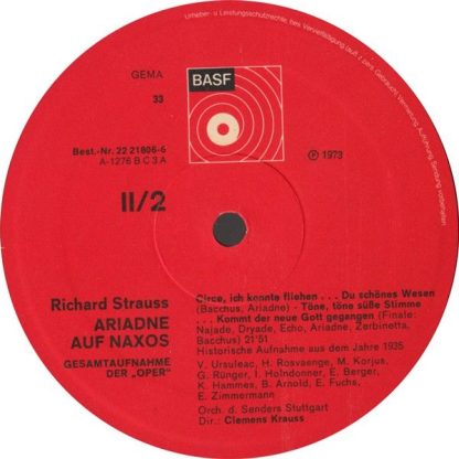 BASF 22 21806-6 - Ariadne Auf Naxos - Image 8