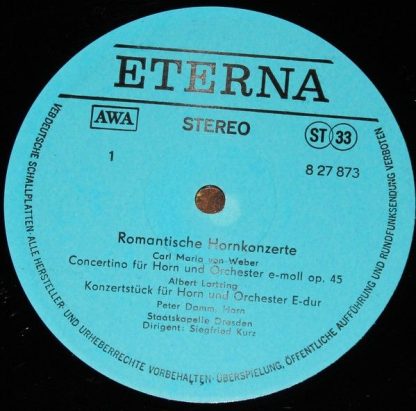 Eterna 8 27 873 - Romantische Hornkonzerte - Image 3