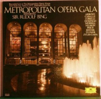 Deutsche Grammophon 2530 260 - Highlights From Metropolitan Oper