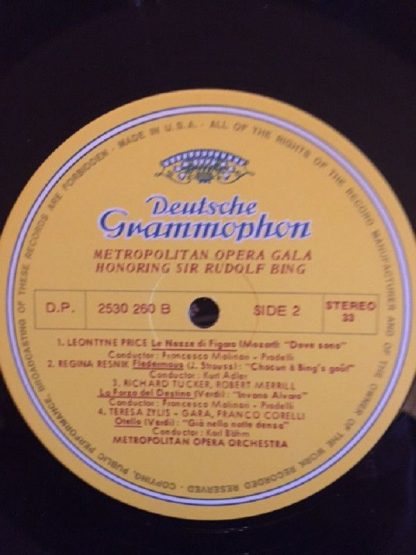 Deutsche Grammophon 2530 260 - Highlights From Metropolitan Oper - Image 3