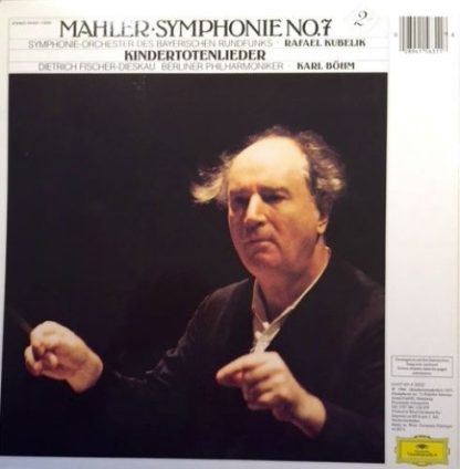 Deutsche Grammophon 415 631-1 - Symphonie No. 7 - Kindertotenlie - Image 2