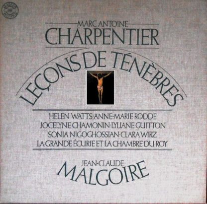 CBS Masterworks CBS 79320 - Leçons De Ténèbres