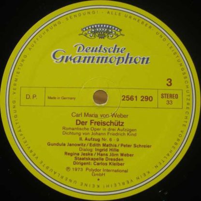 Deutsche Grammophon 2720 071 - Der Freischütz - Image 10