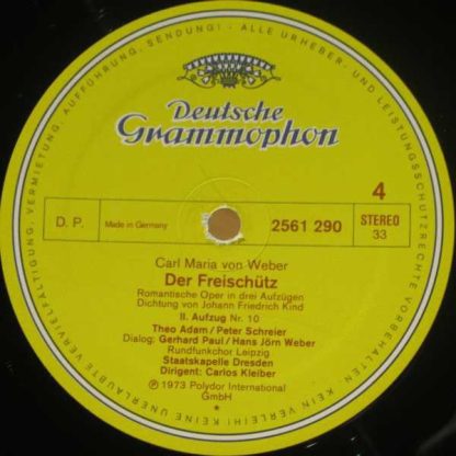 Deutsche Grammophon 2720 071 - Der Freischütz - Image 11