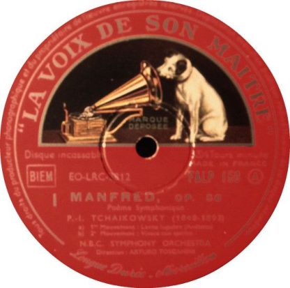 La Voix De Son Maître FALP 150 - Manfred, Poème Symphonique Op.5 - Image 3