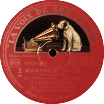 La Voix De Son Maître FALP 150 - Manfred, Poème Symphonique Op.5 - Image 4