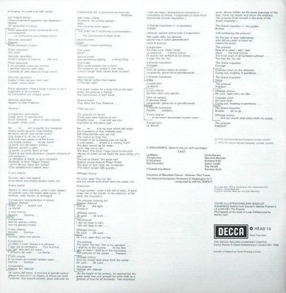 DECCA HEAD 10 - Il Prigioniero - Image 4