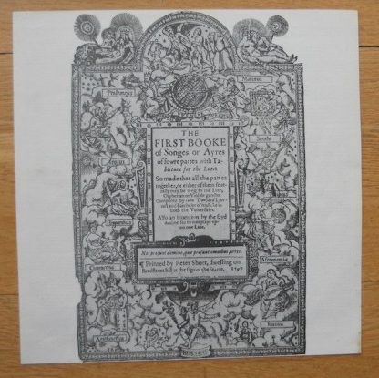 L'Oiseau-Lyre DSLO 508-9 - First Booke Of Songes 1597 - Image 4