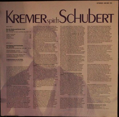 Eurodisc 88 330 KK - Duos Für Violine Und Klavier Op. 162 A-dur - Image 2