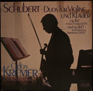 Eurodisc 88 330 KK - Duos Für Violine Und Klavier Op. 162 A-dur