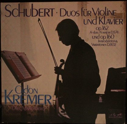 Eurodisc 88 330 KK - Duos Für Violine Und Klavier Op. 162 A-dur