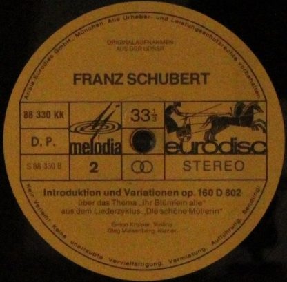 Eurodisc 88 330 KK - Duos Für Violine Und Klavier Op. 162 A-dur - Image 4