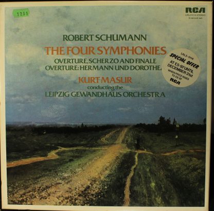 RCA LRL3 5114 - Schumann: The Four Symphonies
