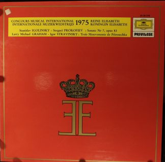 Deutsche Grammophon 2538 378 - Concours Musical International Re