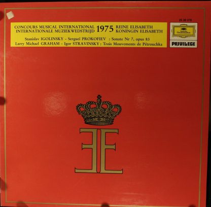 Deutsche Grammophon 2538 378 - Concours Musical International Re